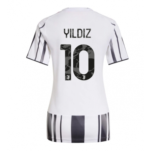 Billige Fotballdrakt Juventus Kenan Yildiz #10 Replika Hjemmedrakt Dame 2025-26 Kortermet Billige Fotballdrakt Juventus Kenan Yildiz #10 Replika Hjemmedrakt Dame 2025-26 Kortermet